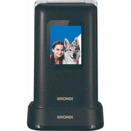 Brondi Amico Prezioso 4,5 cm (1.77'') Nero, Metallico Telefono cellulare basico