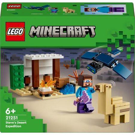 LEGO Spedizione di Steve nel deserto