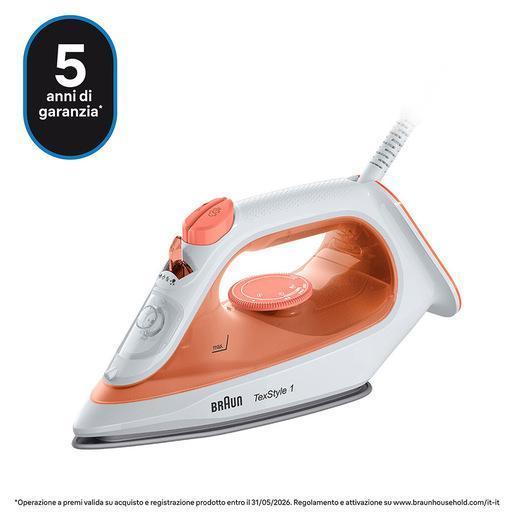 Braun TexStyle 1 SI1009OR Ferro a vapore