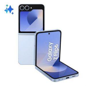 Samsung Galaxy Z Flip6 Smartphone AI, 256GB, RAM 12GB, Display 3,4” SAMOLED/6,7” Dynamic AMOLED 2X, Blue