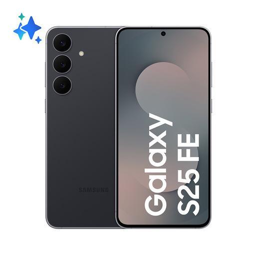 Samsung Galaxy S25 FE, Smartphone AI, Display Dynamic AMOLED 2X 6.7'', Fotocamera 50MP, 8GB RAM, 128GB, Batteria 4.900 mAh, Jetblack