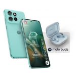 Motorola edge 60 neo + Moto Buds PG38C05749 16,1 cm (6.36'') Doppia SIM Android 15 5G USB tipo-C 8 GB 256 GB 5200 mAh Verde