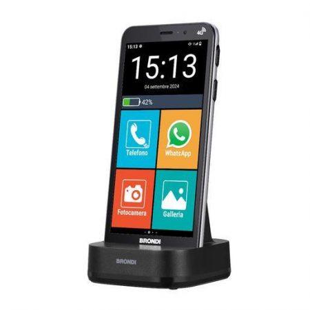Brondi Amico Vero 4G 14,5 cm (5.7'') Doppia SIM Android 14 3 GB 32 GB 2800 mAh Nero
