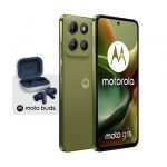 Motorola moto g15 (8/256GB, Doppia fotocamera 50MP+5MP+flicker sensor, Display 6.72'' FHD+ 60Hz, batteria 5200mAh, MediaTek Helio G81, Android 15), Iguan