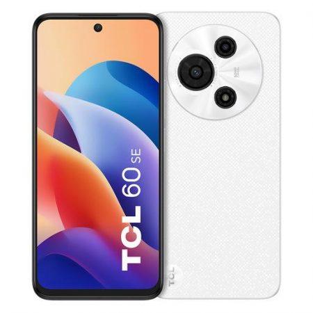 TCL 60 SE 16,9 cm (6.67”) Doppia SIM Android 15 4G USB tipo-C 8 GB 512 GB 5200 mAh Bianco