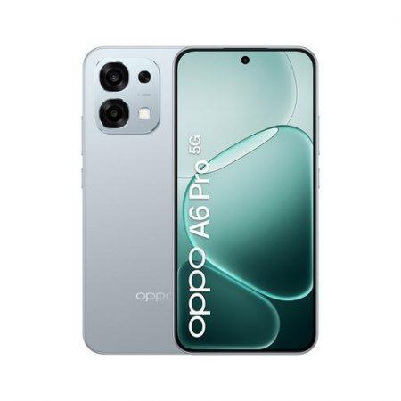 OPPO A6 Pro 5G Smartphone, Foto AI 50MP, Frontale 16MP, Display 6.57'' 120HZ AMOLED FHD+, 6500mAh, RAM 8(Esp8GB)+ROM 256GB (esp2TB), IP69, [Versione Ital