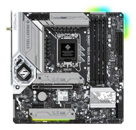 ASROCK B760M STEEL LEGEND WIFI (1700) (D) ASROCK B760M STEEL LEGEND WIFI (1700) (D)