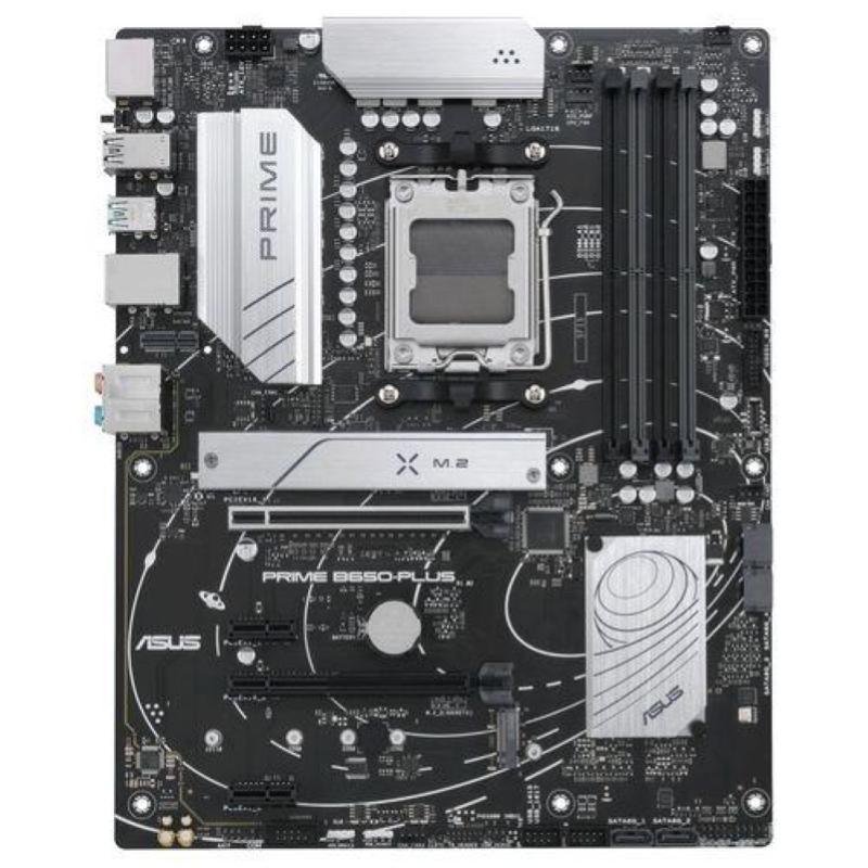 Asus prime b650-plus scheda madre b650 am5 atx 4xddr5dc displayport hdmi 1xpcie4.0x16 4xsata3 m.2 usb3.2 atx 90mb1bs0-m0eay0