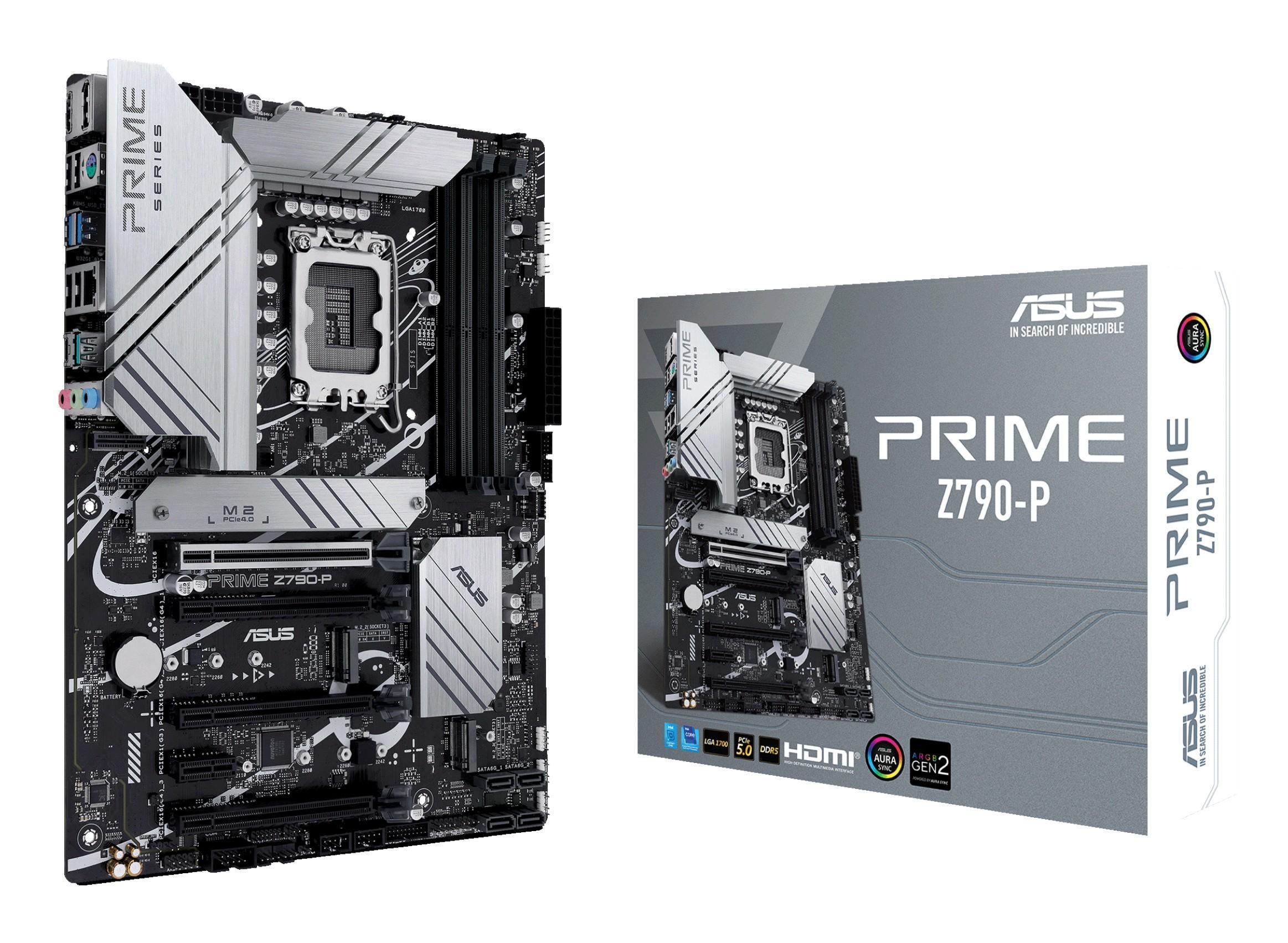ASUS PRIME Z790-P Intel Z790 LGA 1700 ATX ASUS PRIME Z790-P Intel Z790 LGA 1700 ATX