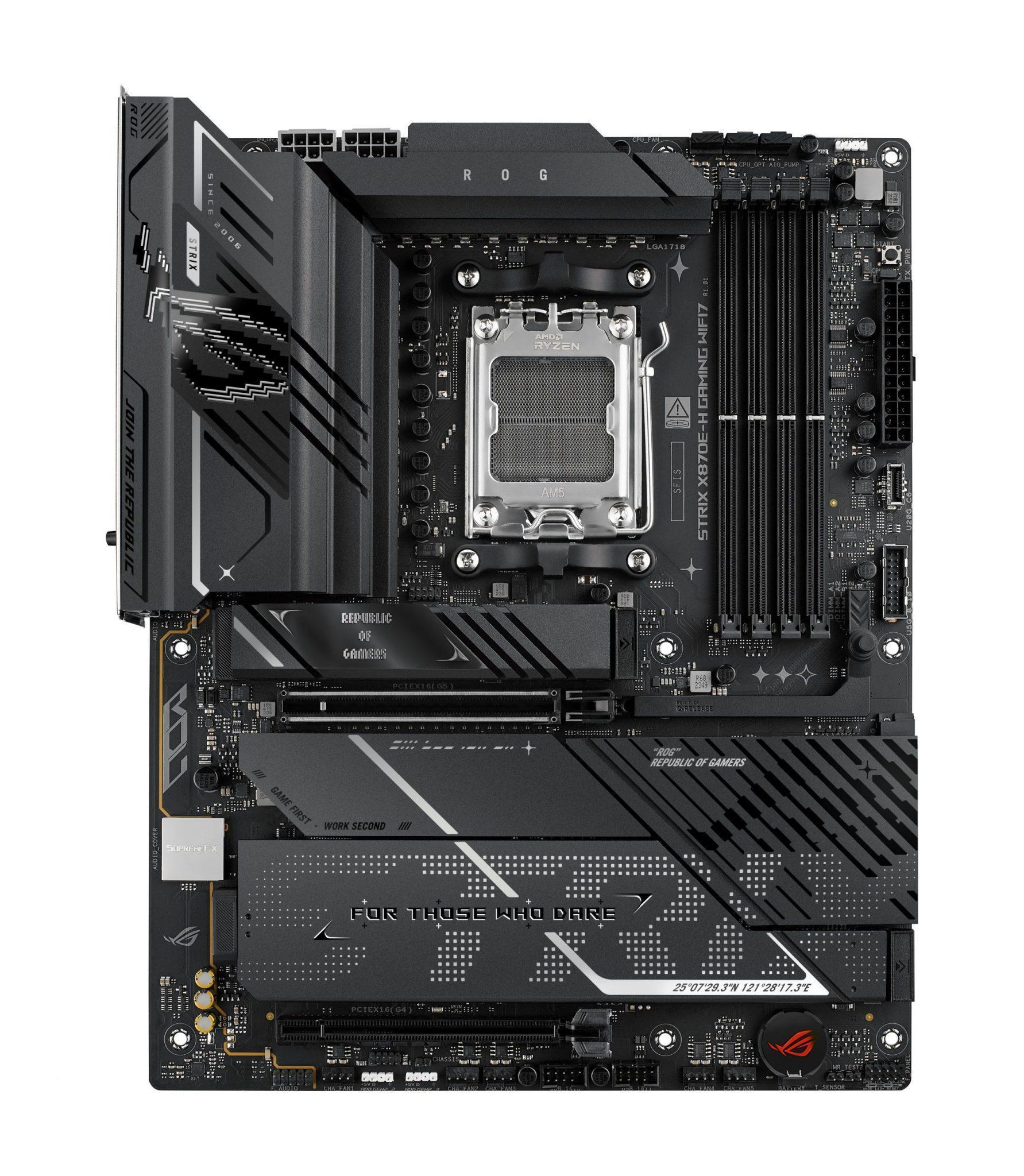 asusrogstrixx870e-hgamingwifi7am5d-scaled-1783x2048 ASUS MB SOCKET AM5, USB4, X870E, MB