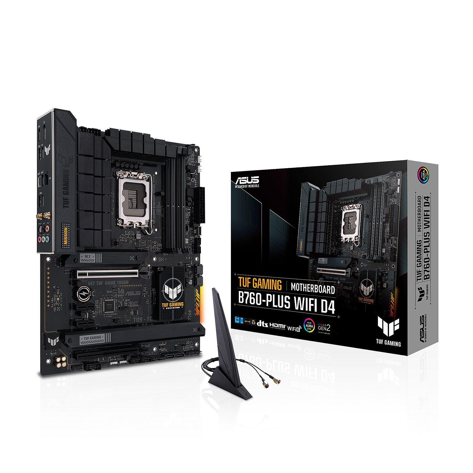 ASUS TUF Gaming B760-Plus WIFI Intel B760 LGA 1700 ATX ASUS TUF Gaming B760-Plus WIFI Intel B760 LGA 1700 ATX