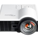 OPTOMA VIDEOPROIETTORE OTTICA CORTA ML1050ST+, WXGA, ULTRA COMPATTO, 1000 LED Lumens, DLP, Contr. 20000:1