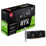 MSI VGA GEFORCE RTX 3050, RTX 3050 LP 6G OC, 6GB GDDR6, HDMI*2/DP, ATX, DUAL FAN, OC