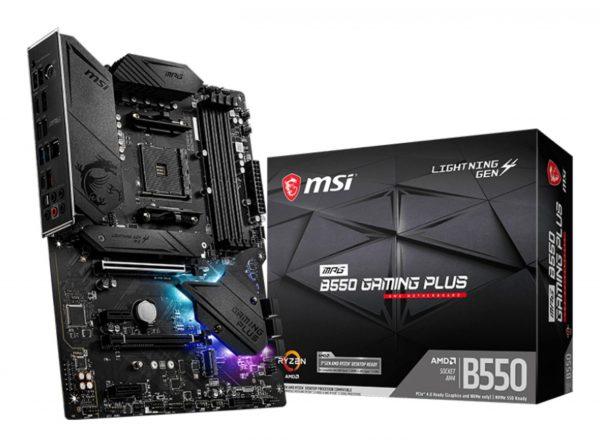 MSI MPG B550 Gaming Plus Presa AM4 ATX AMD B550 MSI MPG B550 Gaming Plus Presa AM4 ATX AMD B550
