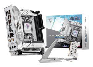 MSI MB MPG Z890I EDGE TI, GAMING, WIFI STD MPG Z890I EDGE TI WIFI,Z890,LGA1851,2DDR5,1PCI-EX16,4M.2,