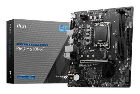 MSI PRO H610M-E (1700) (D) MSI PRO H610M-E (1700) (D)