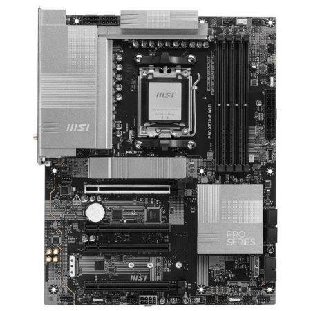 MSI Scheda Madre amd pro X870-p Wifix870am54ddr54pci-ex163m.24sata31usb41usb3.2 Gen2x23usb3.2 Gen24u MSI Scheda Madre amd pro X870-p Wifix870am54ddr54pci-ex163m.24sata31usb41usb3.2 Gen2x23usb3.2 Gen24u