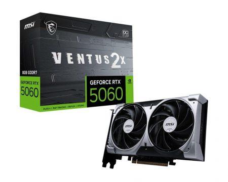 MSI VGA RTX 5060 8G VENTUS 2X OC MSI VGA RTX 5060 8G VENTUS 2X OC