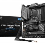 MSI MB Z790, Z790 GAMING PLUS WIFI, LGA 1700, 4DDR5, 3PCI-Ex16, 1PCI-Ex1, 4M.2