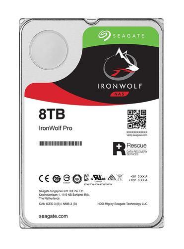 Seagate IronWolf ST8000VN004 disco rigido interno 8 TB 7200 Giri/min 256 MB 3.5" Serial ATA III Seagate IronWolf ST8000VN004 disco rigido interno 8 TB 7200 Giri/min 256 MB 3.5" Serial ATA III
