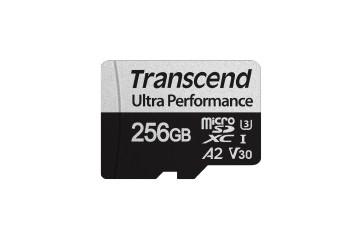 Transcend Memory Card 256Gb Microsd W/ Adapter Uhs-I U3 A2 Ultra Performance Transcend Memory Card 256Gb Microsd W/ Adapter Uhs-I U3 A2 Ultra Performance
