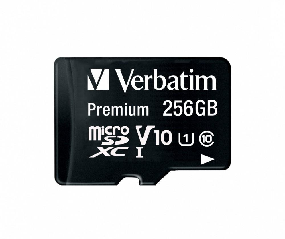 Verbatim Micro Sdxc Premium 256Gb Class 10 Inc Adapter Verbatim Micro Sdxc Premium 256Gb Class 10 Inc Adapter