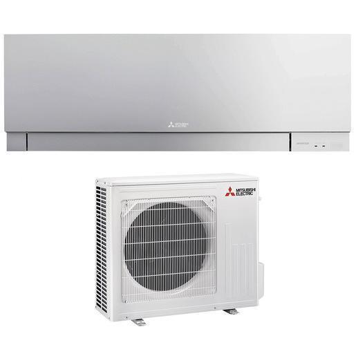 Mitsubishi Electric MUZ-EF50VG + MSZ-EF50VGKS Climatizzatore Monosplit system Argento, Bianco 18000 BTu