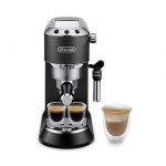 De’Longhi Dedica Style Dedica EC685.BK Macchina da Caffè Manuale Espresso e Cappuccino, Compatibile con Polvere o Cialde E.S.E., Spegnimento Automatico,