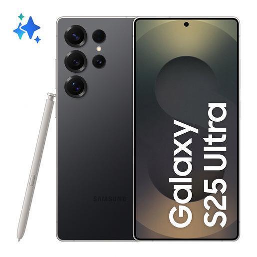 api-rest-00ed29448a7522f610cac04d7b9ea7e0-assets-6cefaabfabbca37b22337543ba67ac67-preview-sgmConversionBaseFormat-sgmEbayProductFormat Samsung Galaxy S25 Ultra Smartphone AI, Display 6.9'' QHD+ Dynamic AMOLED 2X, Fotocamera 200MP, RAM 12GB, 256GB, 5.000 mAh, Titanium Black