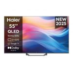 Haier Smart TV QLED 55'' , H55S80FUX, 4K, Google TV, HDR10, Google Assistant, HDMI 2.1 x4, Bluetooth 5.1