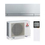 Mitsubishi Electric Monosplit 9000BTu MUZ-EF25VG + MSZ-EF25VGKS condizionatore fisso