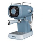 Tognana Porcellane Macchina da Caffè Espresso Retrò 1100W – Per Caffè Macinato e Cialde ESE, Funzione Cappuccino, Serbatoio 0,7L