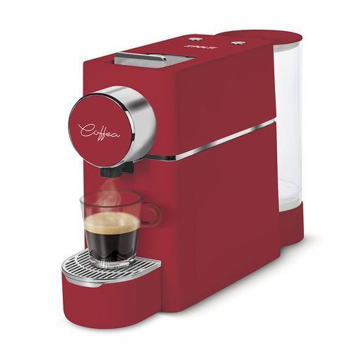 Polti Coffea S18R, macchina da caffè a cialde E.S.E. da 44 m con espulsione automatica delle cialde nell'apposito cassetto, serbatoio removibile da 0,85