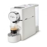 Polti Coffea S18W, macchina da caffè a cialde E.S.E. da 44 m con espulsione automatica delle cialde nell'apposito cassetto, serbatoio removibile da 0,85
