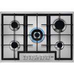 AEG HGB75400SM Piano cottura a gas Serie 3000 Slim Line 75 cm
