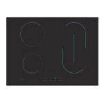 Candy Timeless CH74BVT Nero Da incasso 70 cm Ceramica 4 Fornello(i)