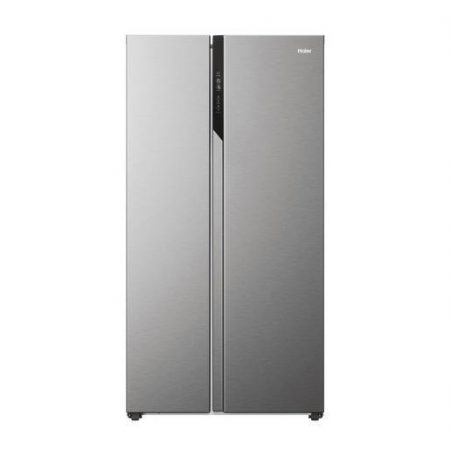 Haier HSR5918DNMP Libera installazione 528 L Platino, Acciaio inox