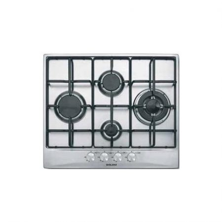 Glem Gas GT645IX piano cottura Acciaio inossidabile Da incasso 60 cm 4 Fornello(i)
