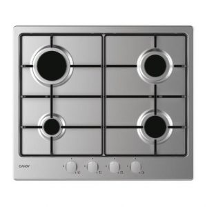 Candy Idea CHW6BRX Acciaio inox Da incasso 60 cm Gas 4 Fornello(i)
