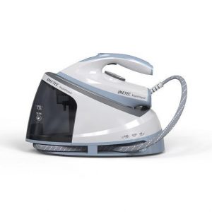 Imetec Rapidvapor Ferro da Stiro Generatore di Vapore, Piastra Fluid Ceramic a Rapido Riscaldamento, Leggero, Sistema di Pulizia Calc Clean, Colpo Vapore