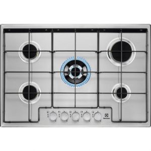 Electrolux EGS7534X Acciaio inox Da incasso 75 cm Gas 5 Fornello(i) - 1,08 kg