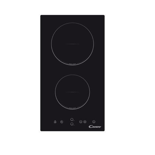 HD301 Glass plate-candy-ok Candy Timeless CDH 30 Nero Da incasso 28.8 cm Ceramica 2 Fornello(i)