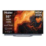Haier TV OLED 55'' H55C95EUX, 4K UHD, Google TV, Dolby Vision IQ, Dolby Atmos, Gaming 144Hz, Soundbar by Harman Kardon