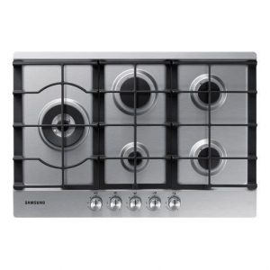 Samsung NA75J3030AS Piano cottura a gas 75cm 5 bruciatori, Inox - 142 kg