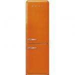 Smeg FAB32ROR6 frigorifero con congelatore Libera installazione 331 L Arancione
