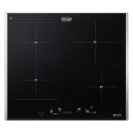 De’Longhi PIN 65 TC Nero Da incasso 60 cm Piano cottura a induzione 4 Fornello(i)
