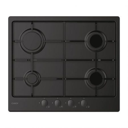 Candy Idea CHW6BRBB Nero Da incasso 60 cm Gas 4 Fornello(i)