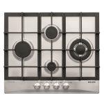 Glem Gas GT645HIX piano cottura Acciaio inossidabile Da incasso 60 cm 4 Fornello(i)