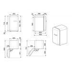 Smeg 50's Style FAB5LCR5 Panna
