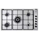 De’Longhi YAL 59 DD piano cottura Acciaio inossidabile Da incasso 86 cm Gas 5 Fornello(i)
